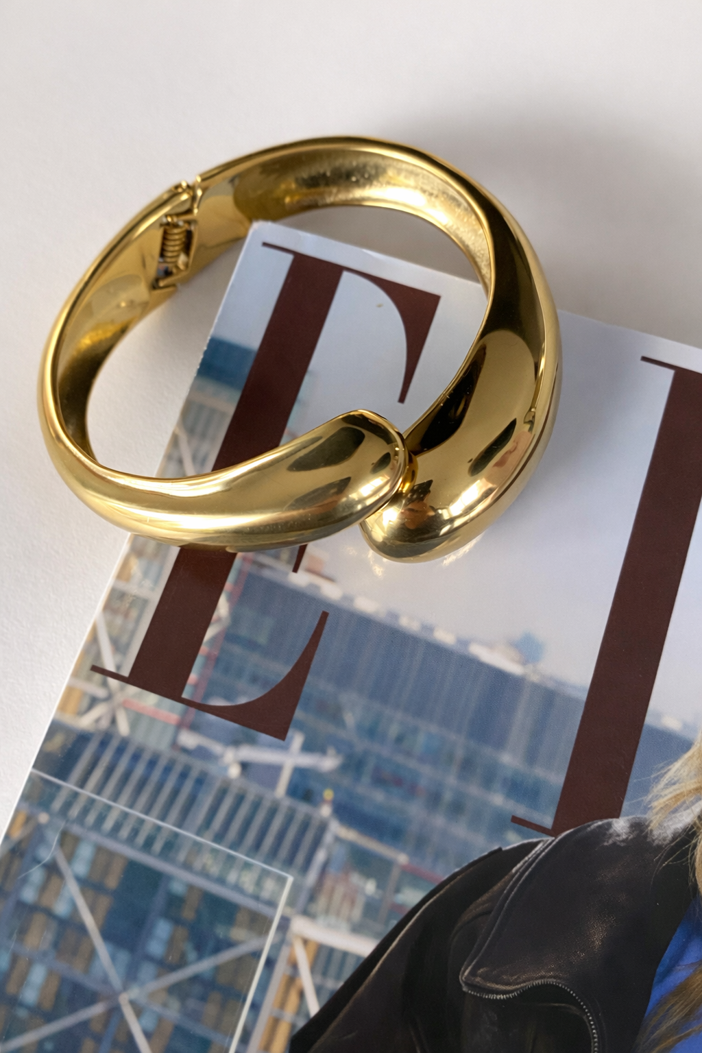 Armband bangle SA003 goud