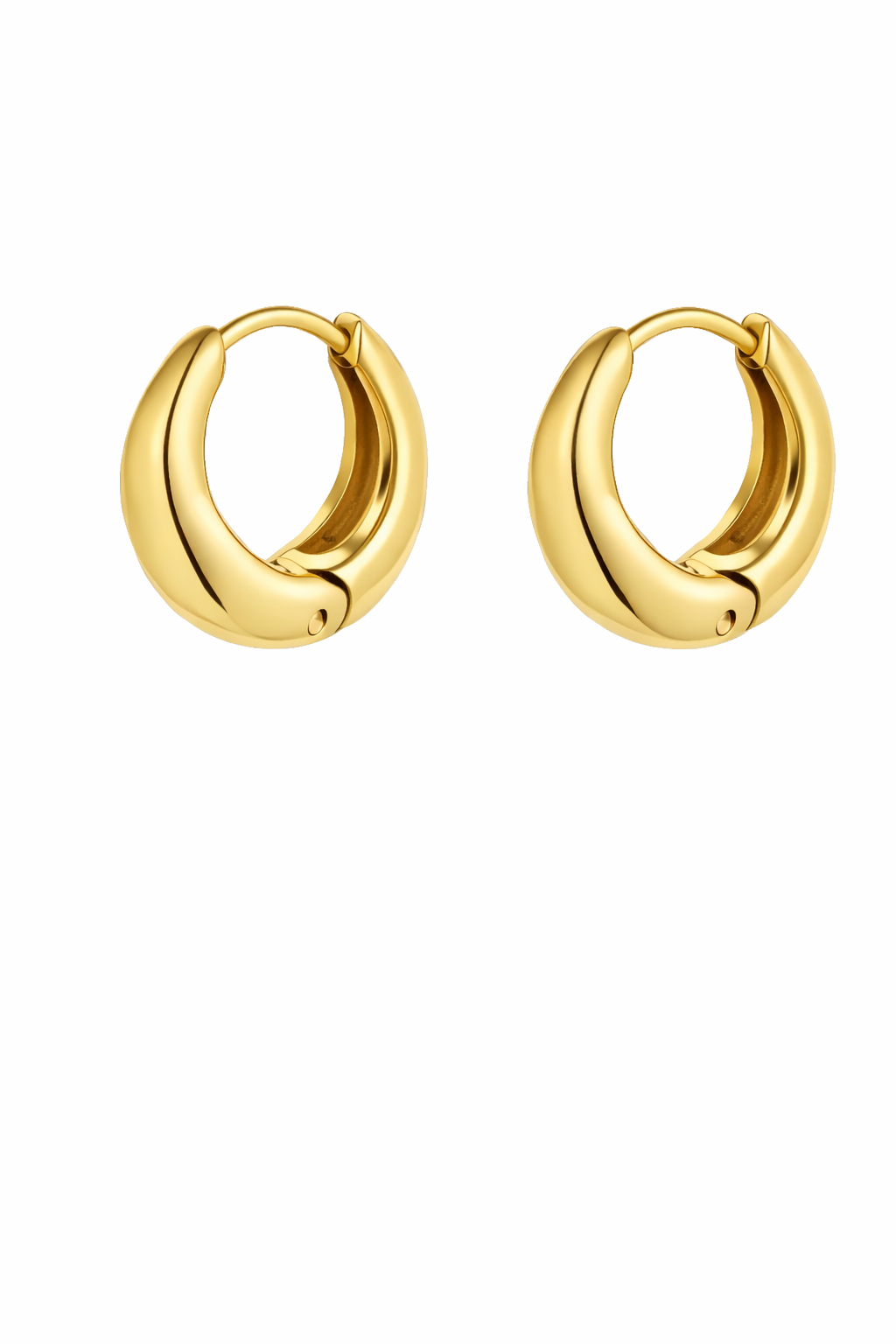 Oorbellen basic hoop YO002 goud