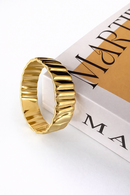 Armband bangle MA004 goud