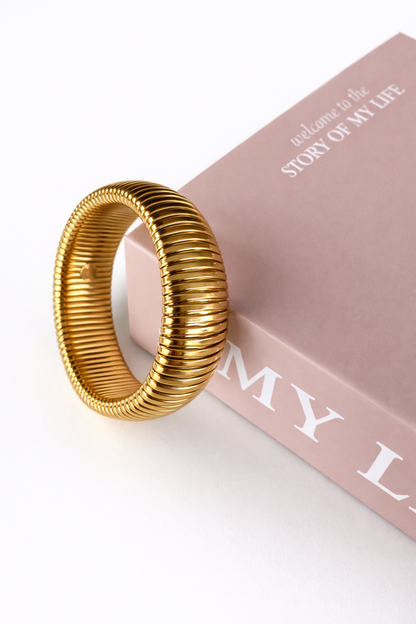 Armband groot MA002 goud