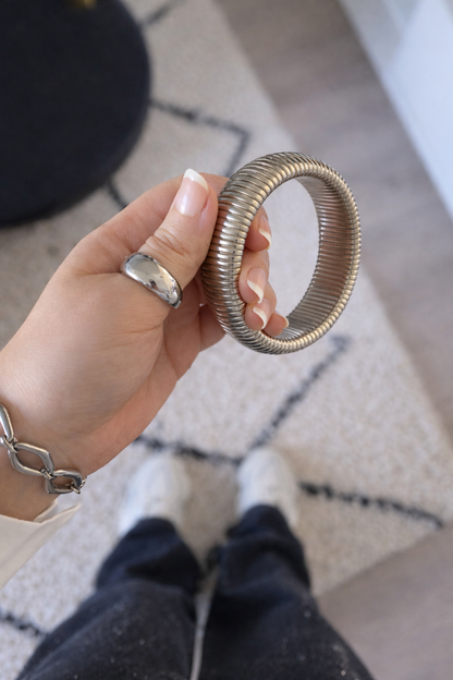 Armband middel YA001 zilver