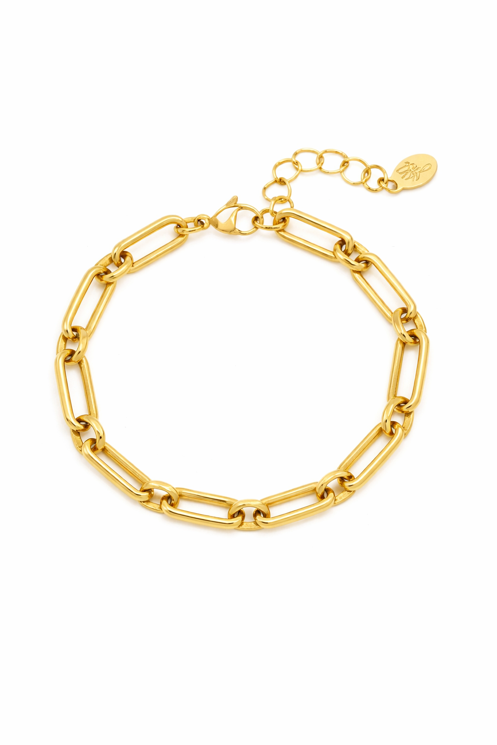 Armband schakel YA002 goud