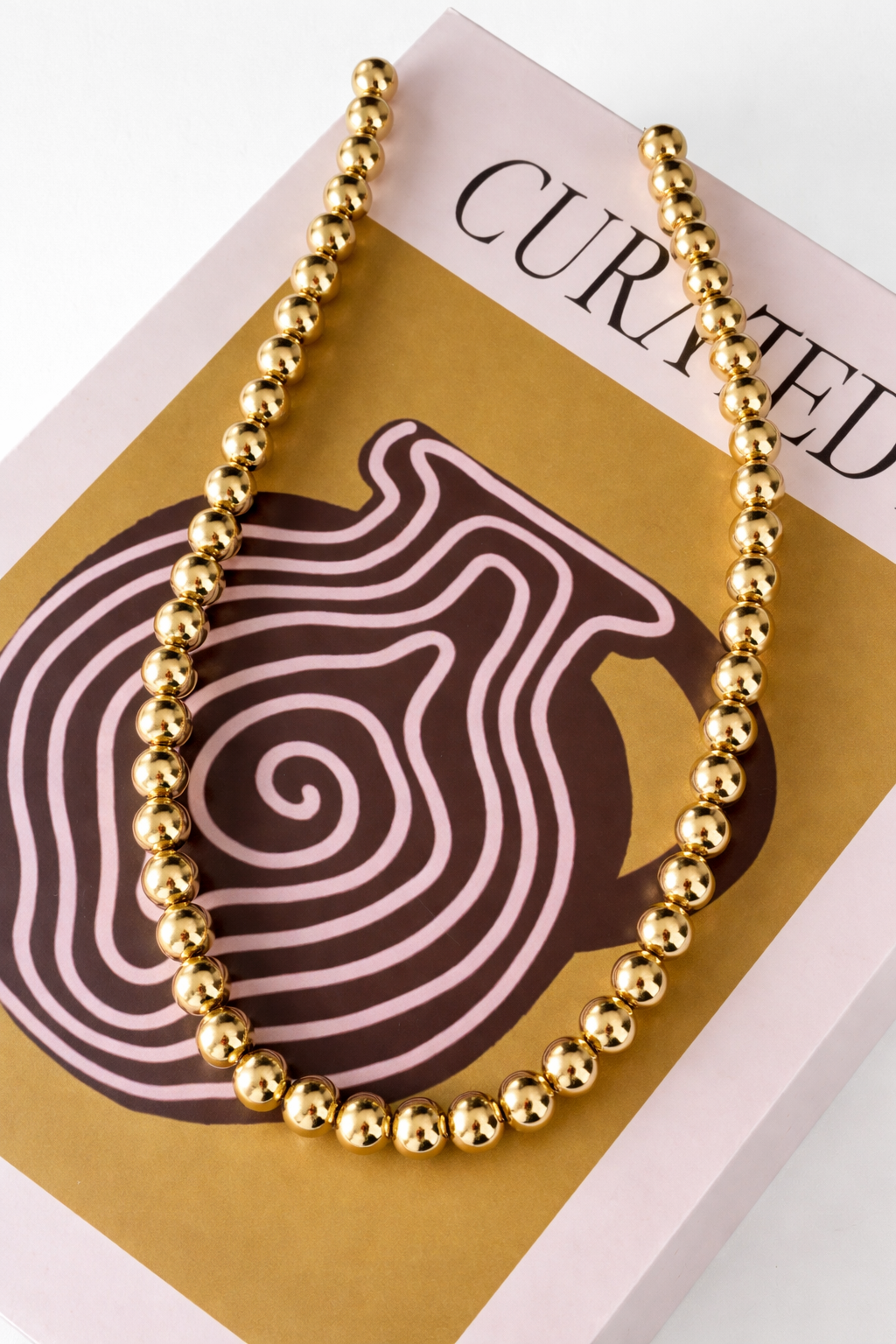 Ketting bubble MK001 goud