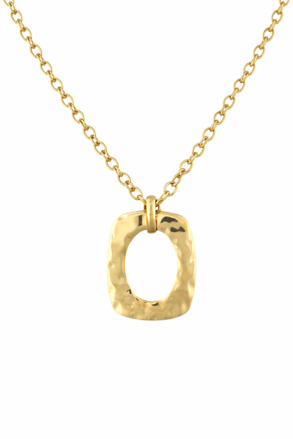 Ketting schakel statement SK006 goud