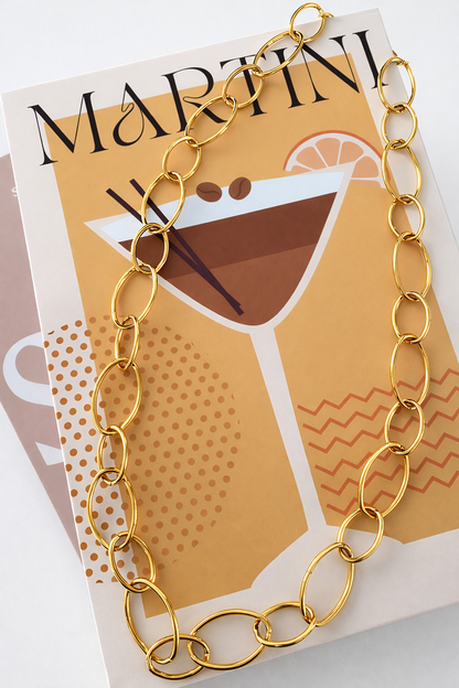 Ketting schakels SK003 goud