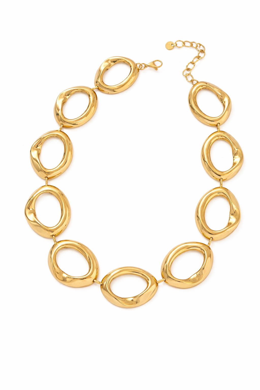 Ketting ovaal SK004 goud