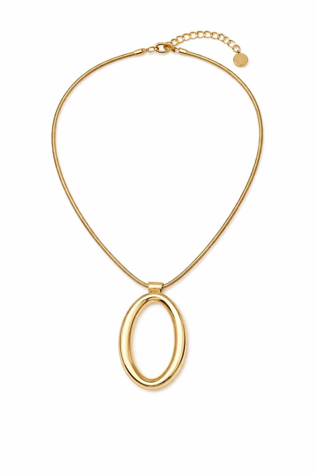 Ketting ovaal SK002 goud