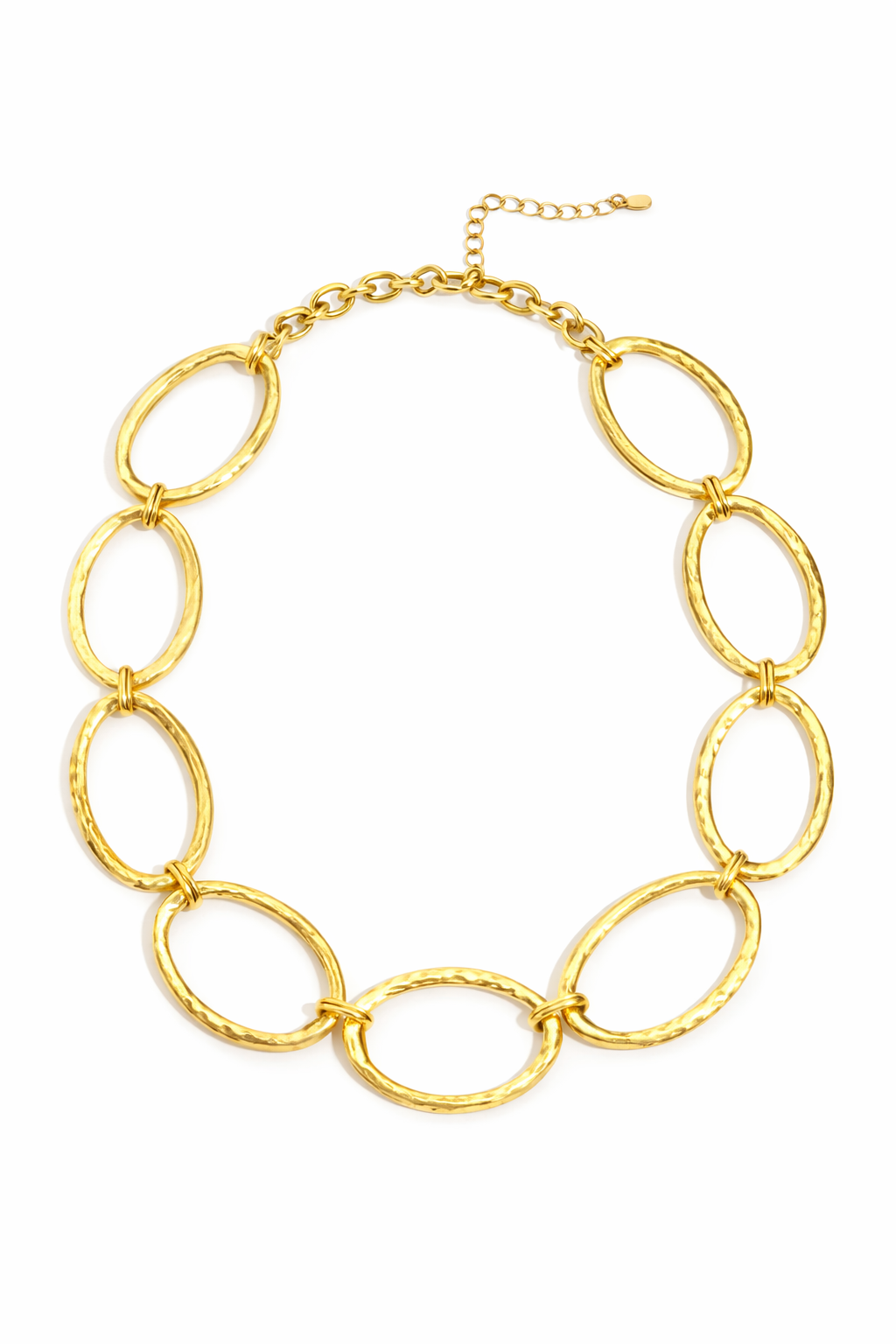 Ketting ovaal YK002 goud