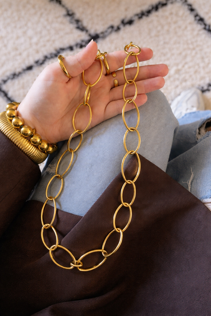 Ketting schakels SK003 goud