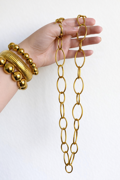 Ketting schakels SK003 goud