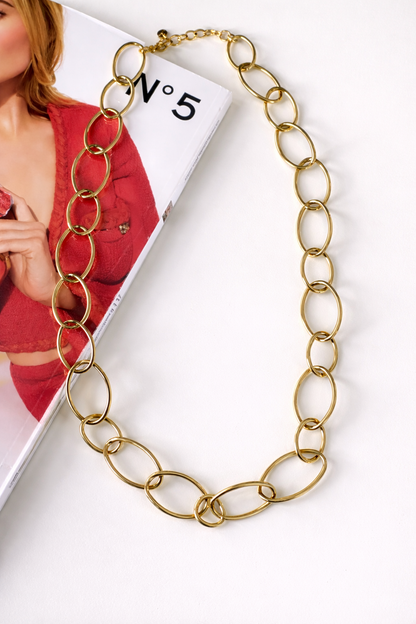 Ketting schakels SK003 goud