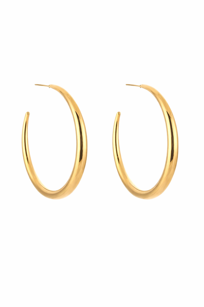 Oorbellen hoops MO003 goud
