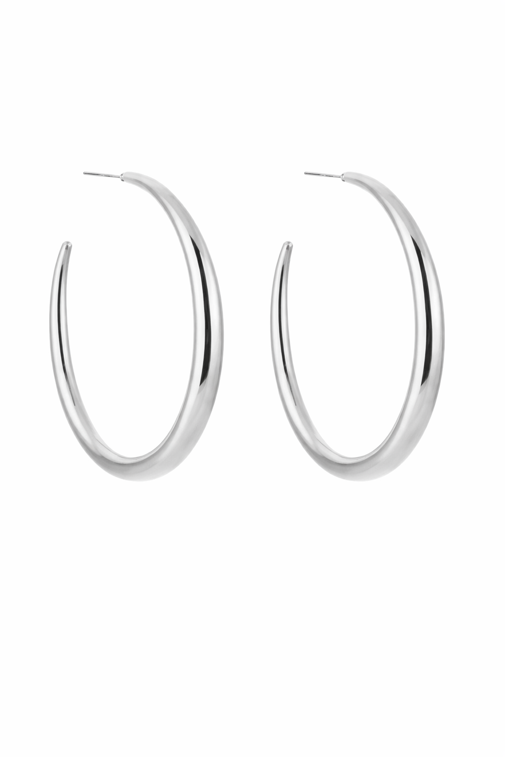 Oorbellen hoops MO003 zilver