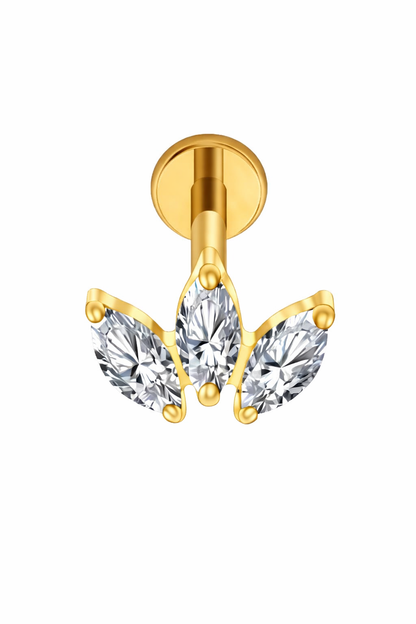 Piercing AP006 goud