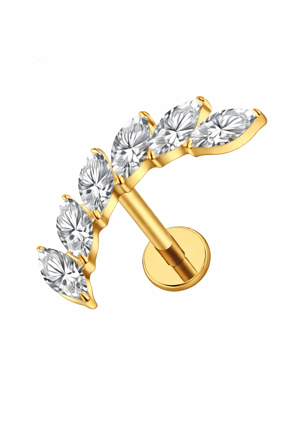 Piercing AP010 goud