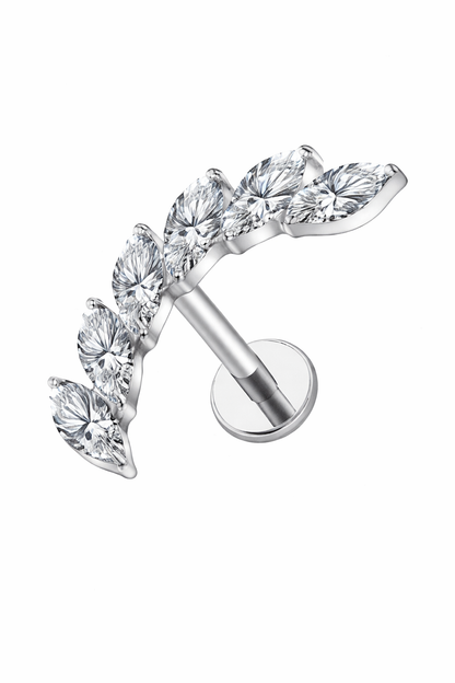 Piercing AP010 zilver