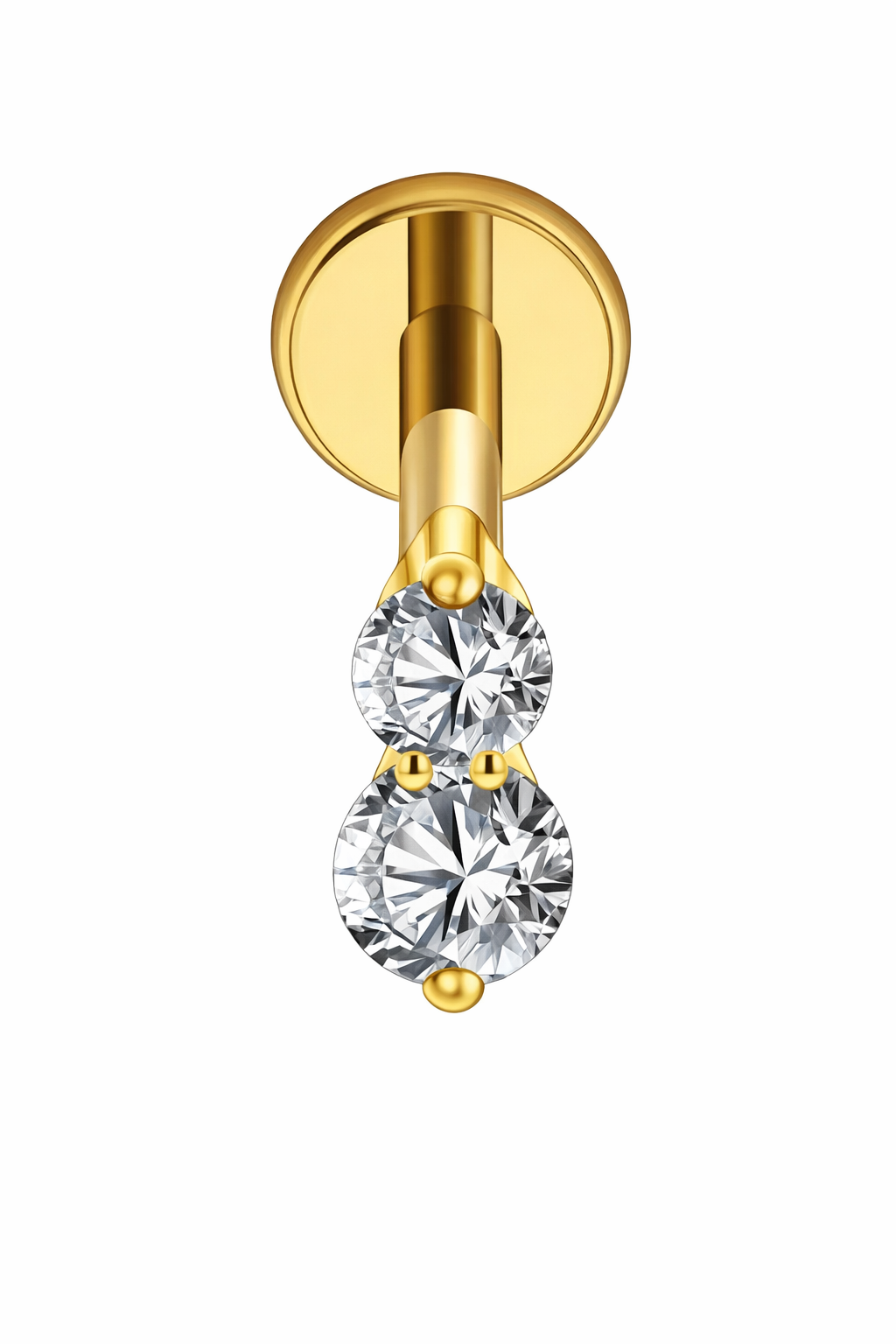 Piercing AP011 goud