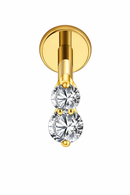 Piercing AP011 goud