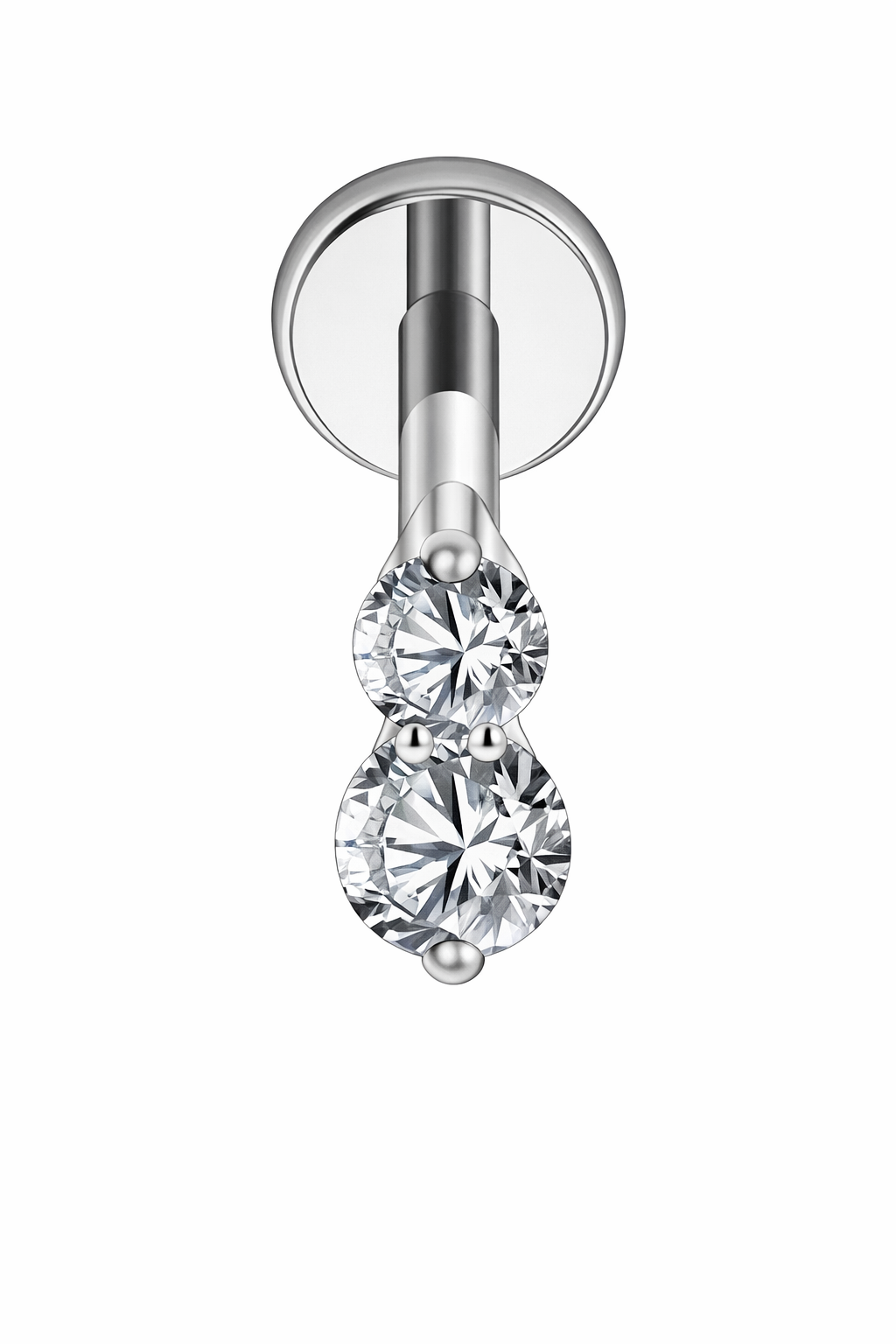 Piercing AP011 zilver