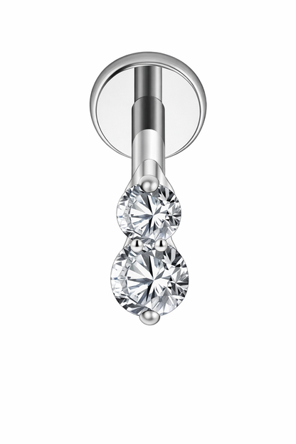Piercing AP011 zilver