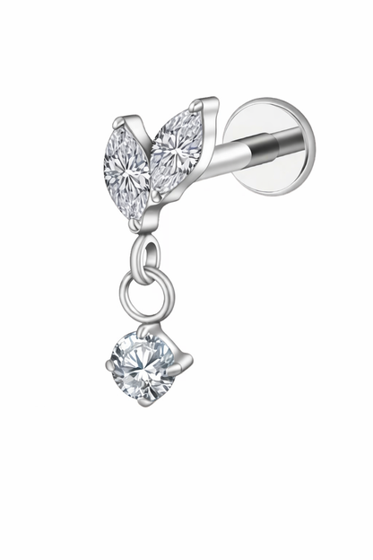 Piercing AP014 zilver