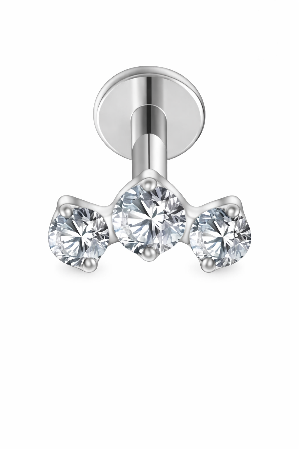 Piercing AP015 zilver