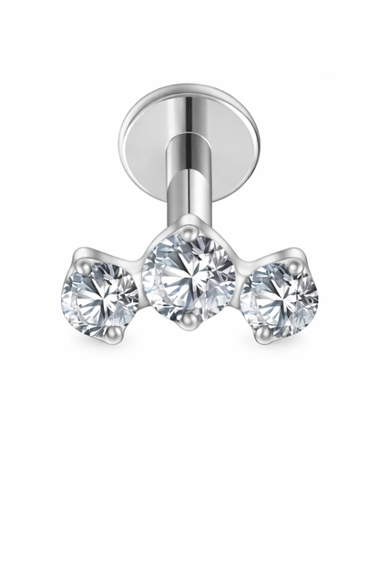 Piercing AP015 zilver