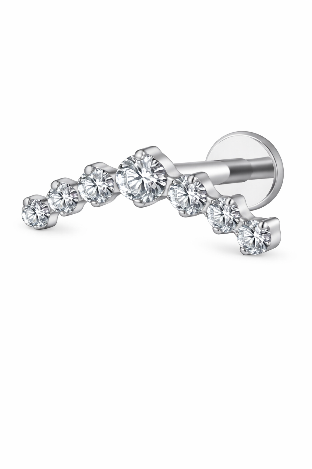 Piercing AP017 zilver