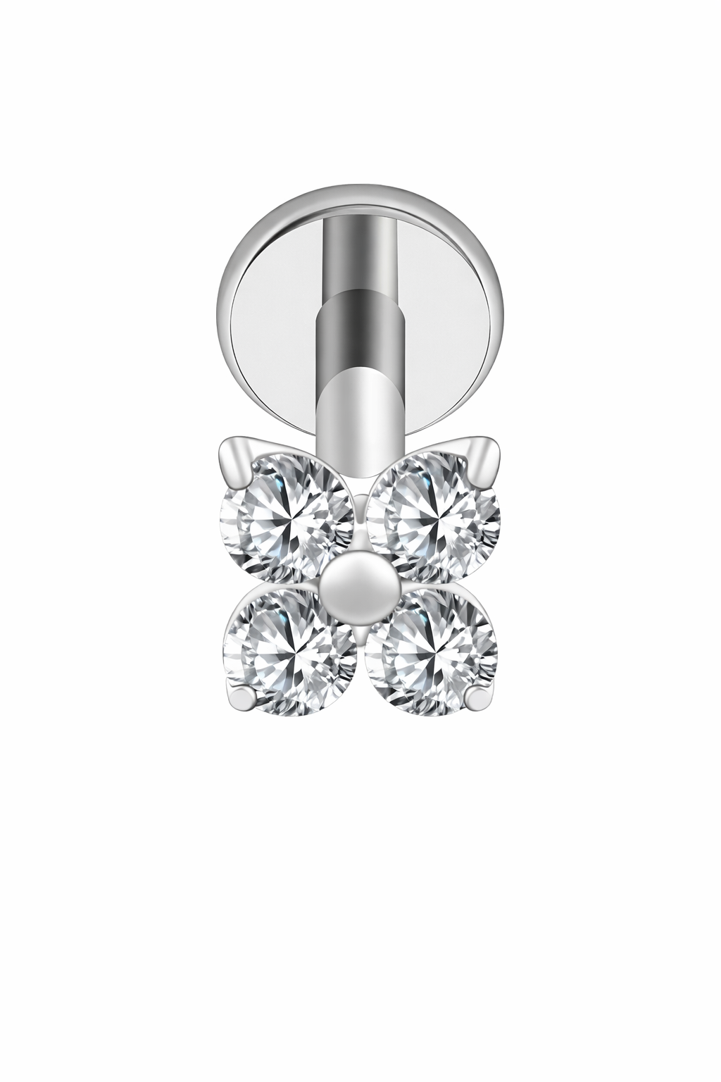 Piercing AP018 zilver