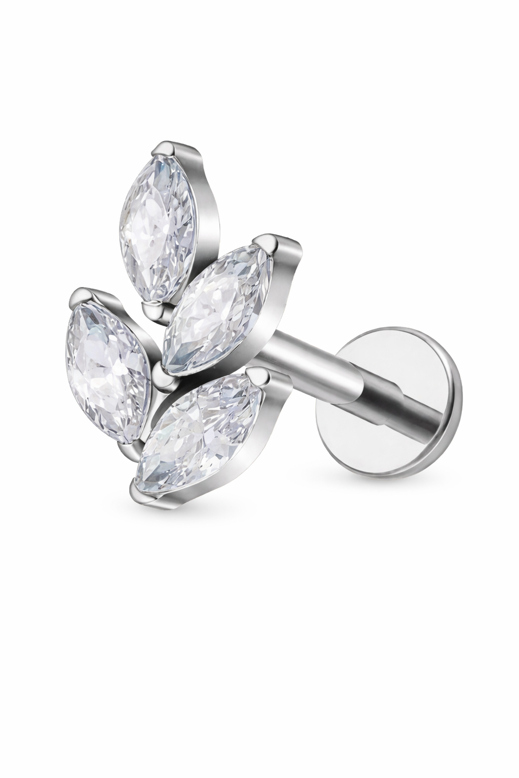 Piercing AP020 zilver