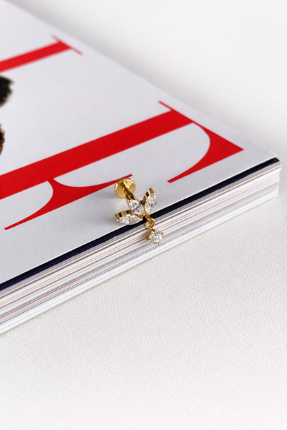 Piercing AP004 goud