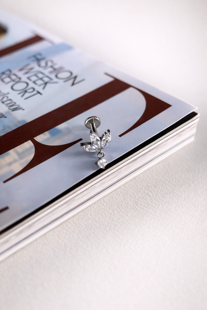 Piercing AP004 zilver