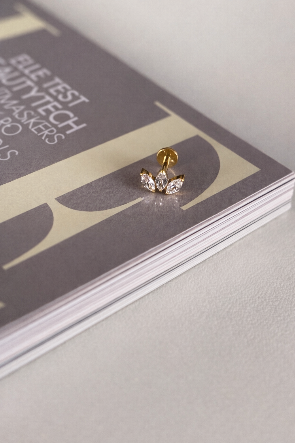 Piercing AP006 goud