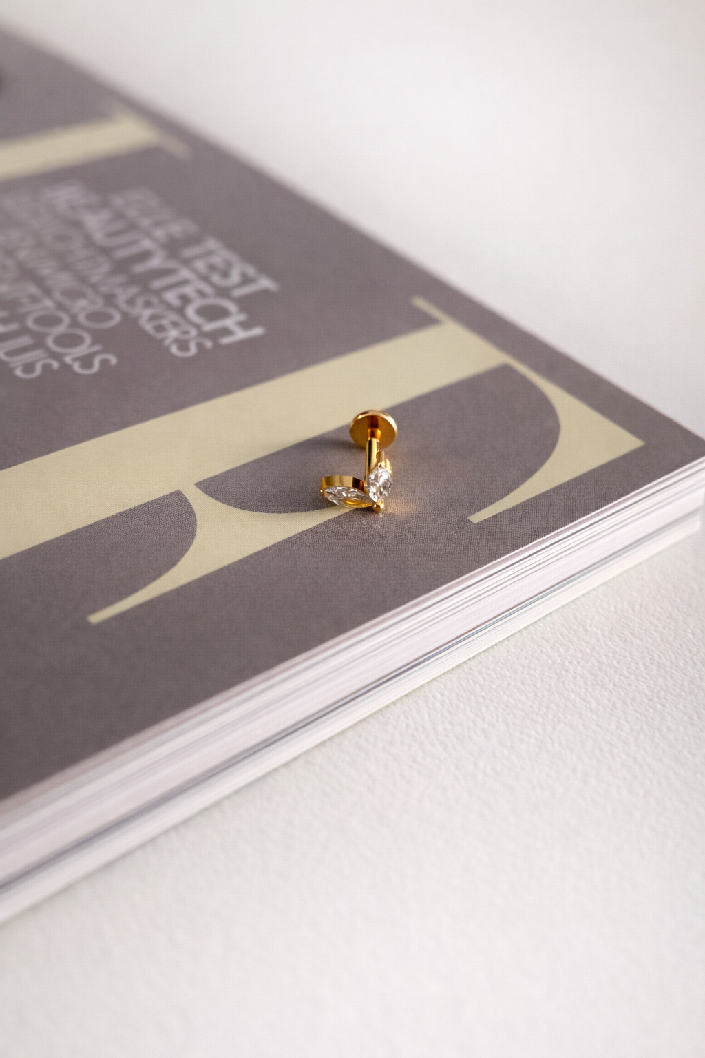 Piercing AP008 goud