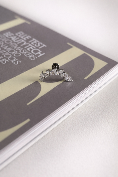 Piercing AP010 zilver