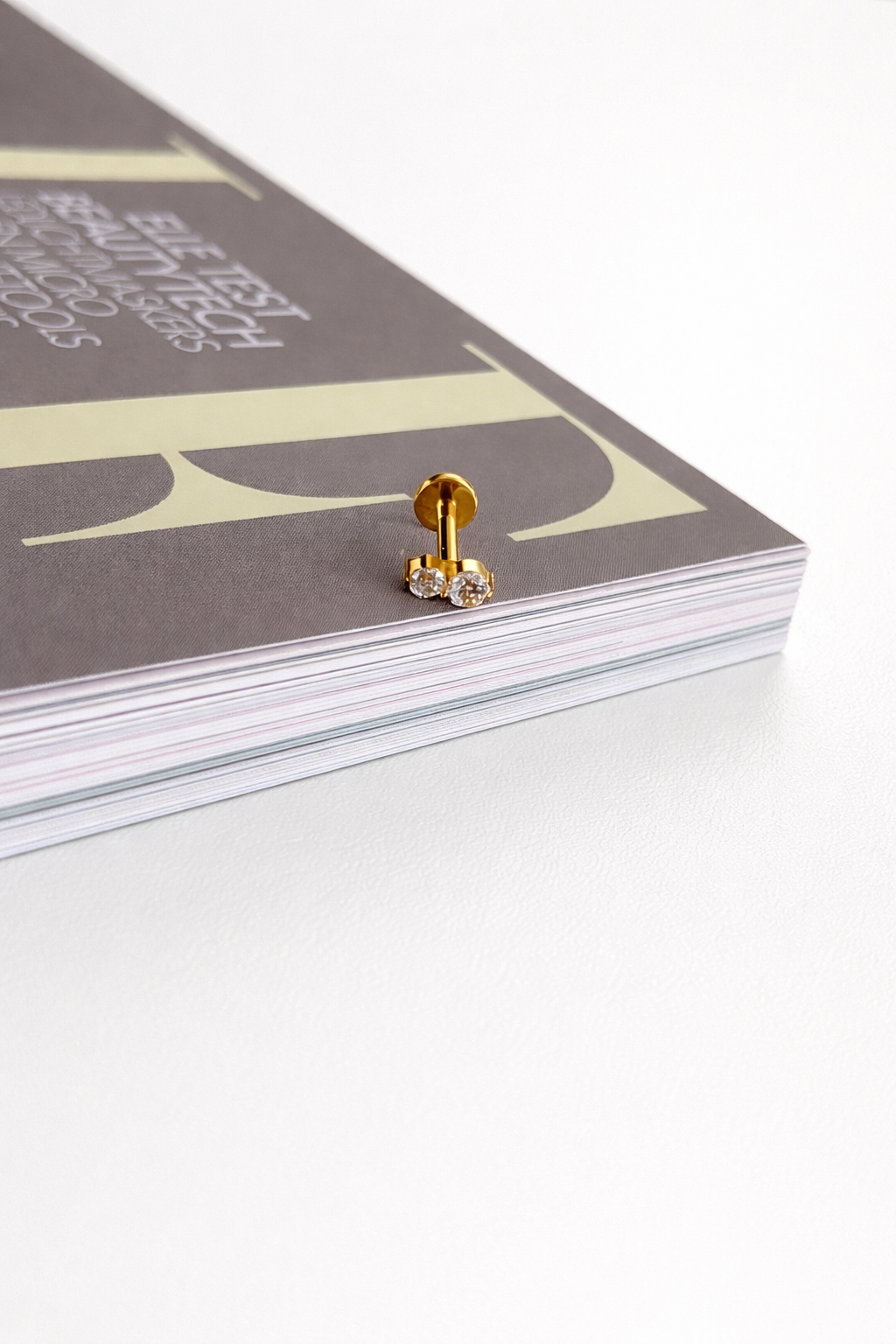 Piercing AP011 goud