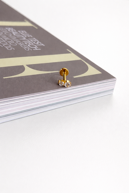 Piercing AP011 goud