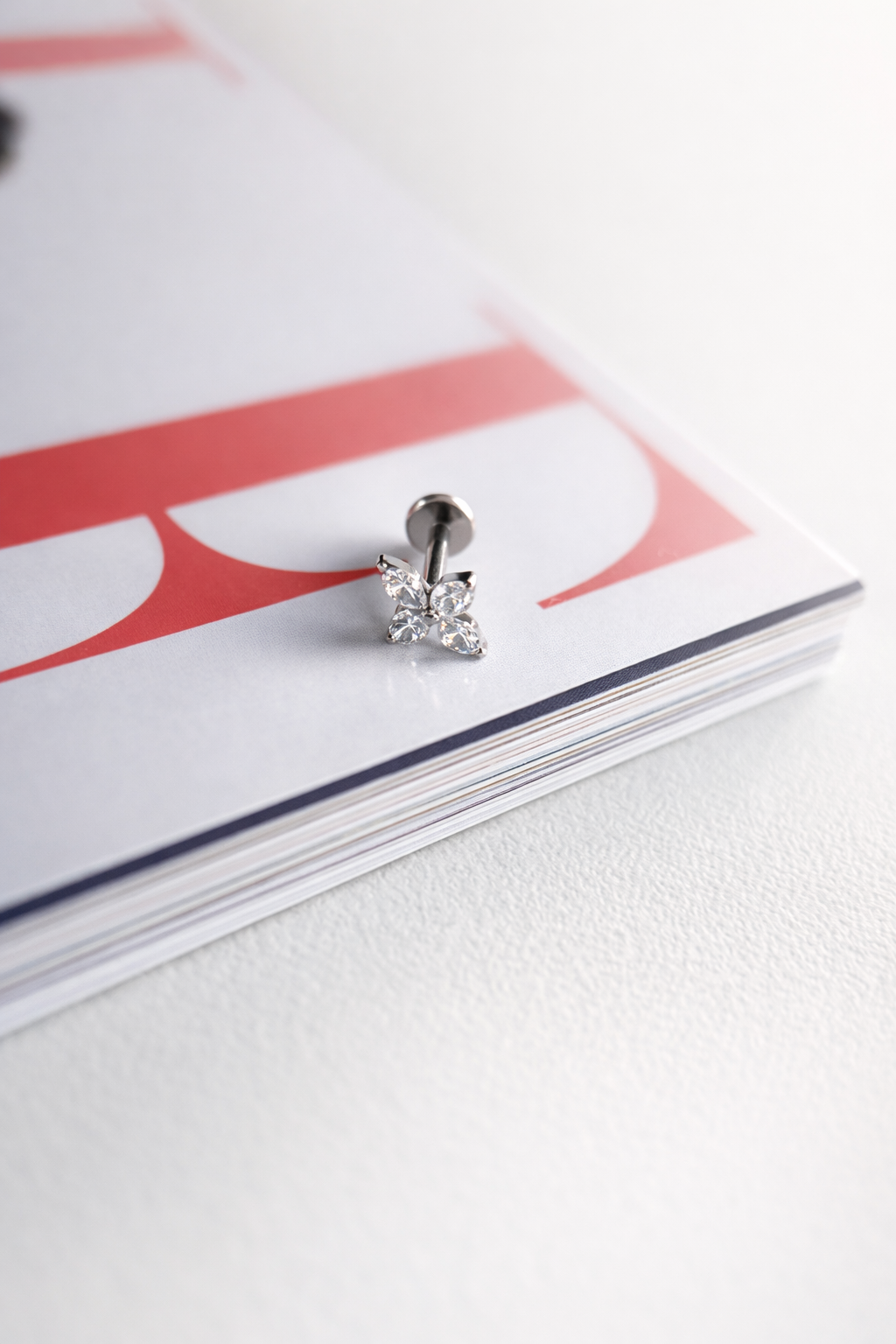 Piercing AP012 zilver