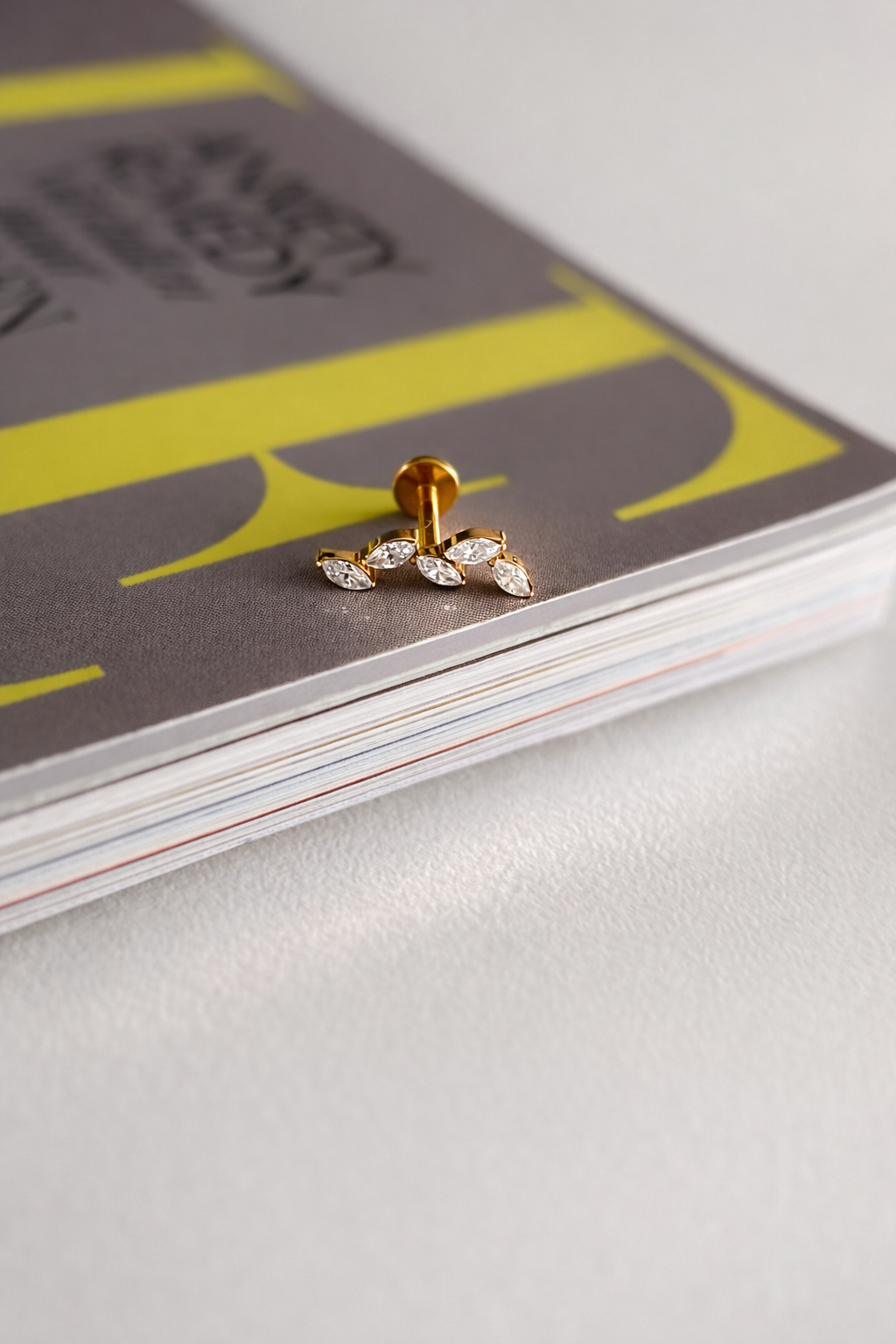 Piercing AP013 goud