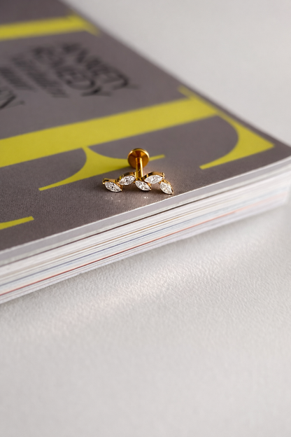 Piercing AP013 goud