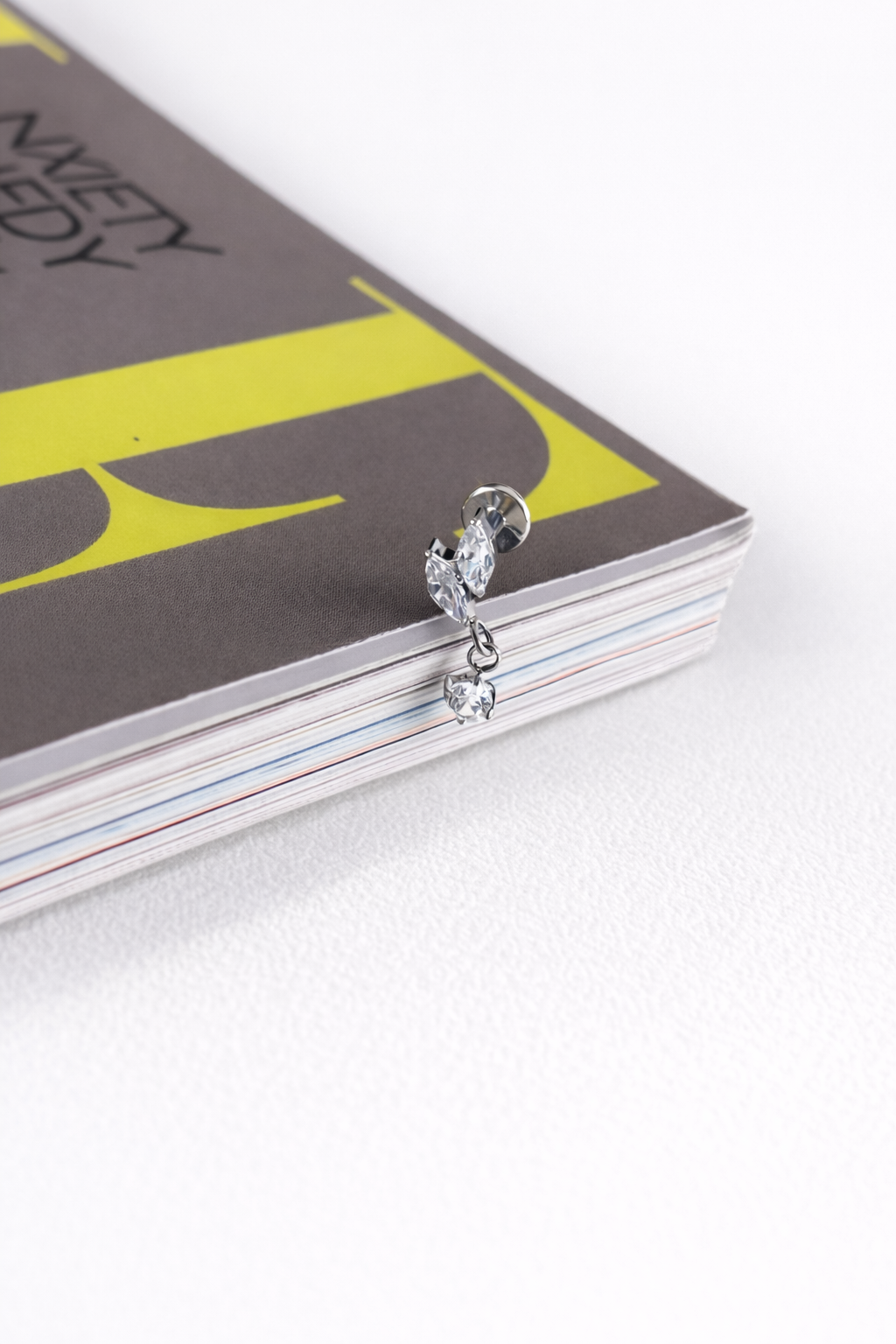Piercing AP014 zilver