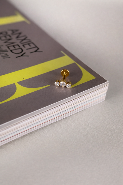 Piercing AP015 goud
