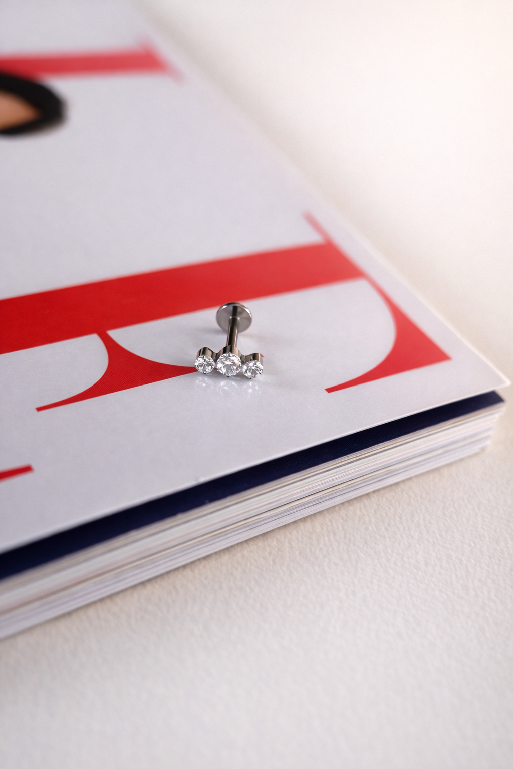 Piercing AP015 zilver