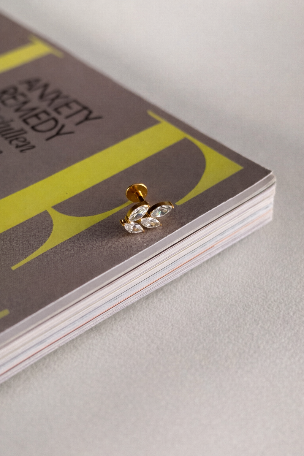 Piercing AP020 goud