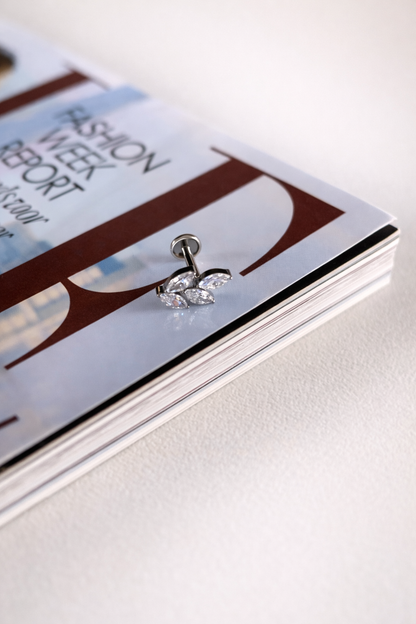 Piercing AP020 zilver