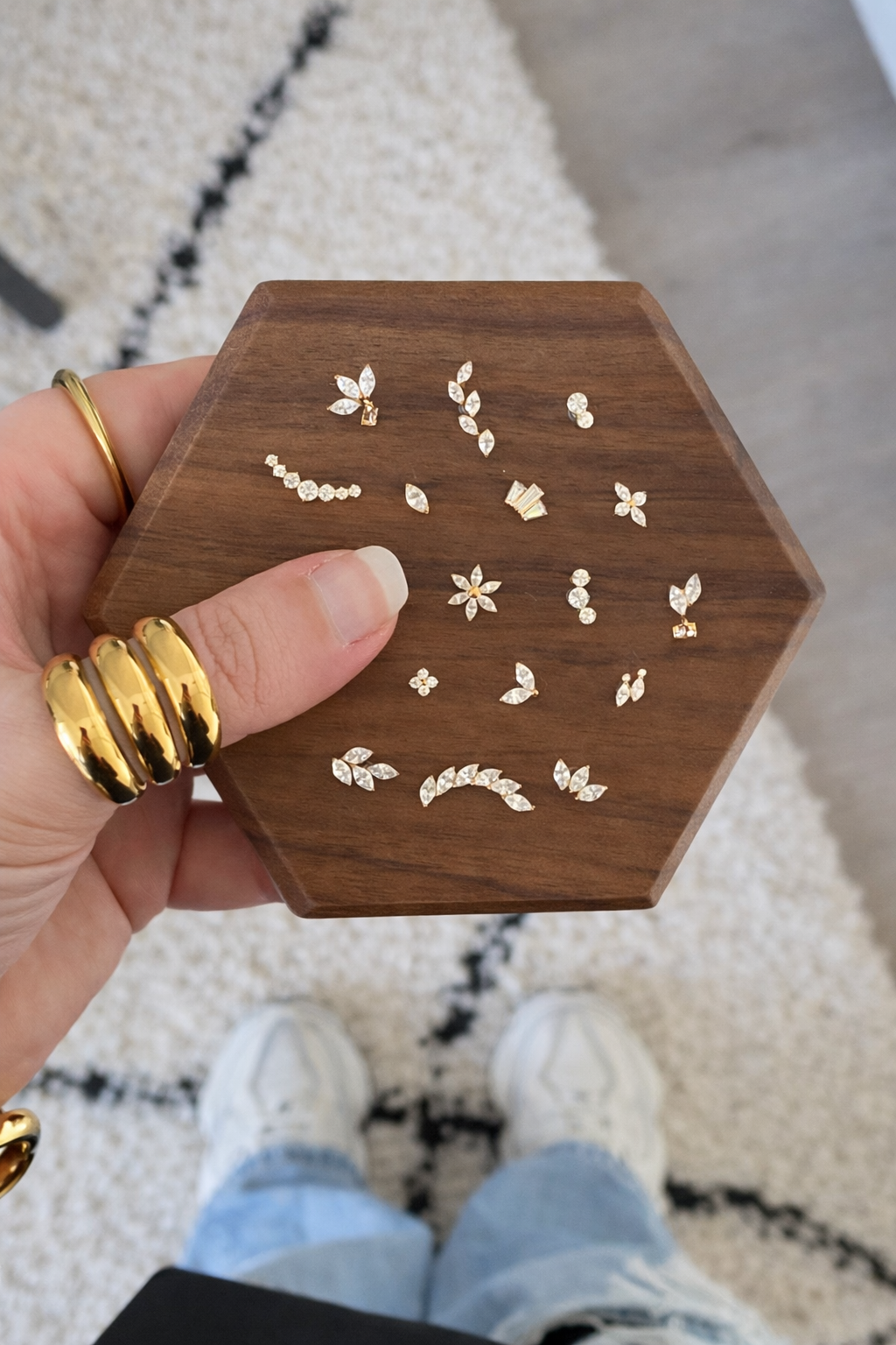 Piercing AP012 goud