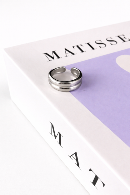 Ring classy MR001 zilver