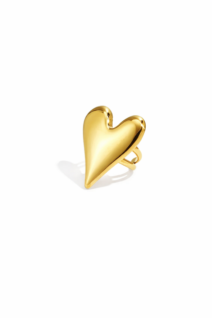 Ring heart YR001 goud