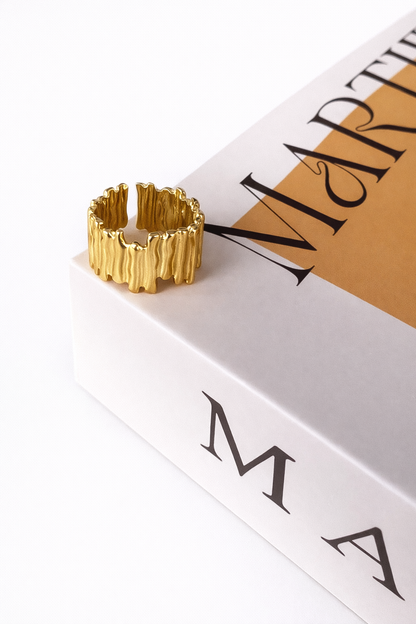Ring statement MR003 goud