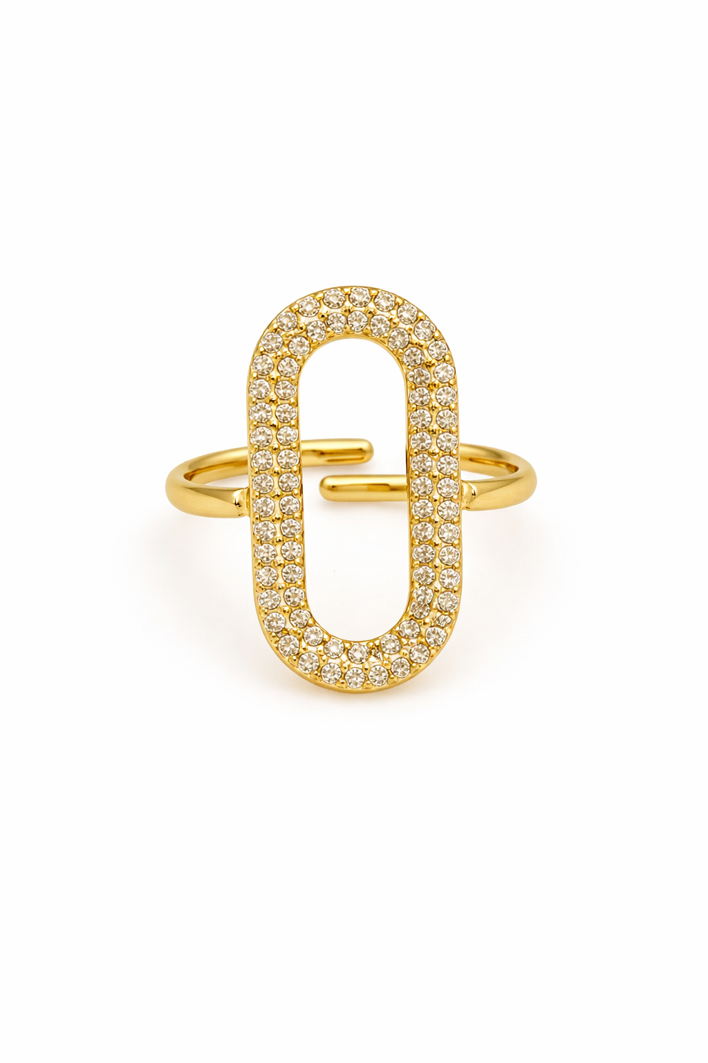 Ring ovaal SR004 goud